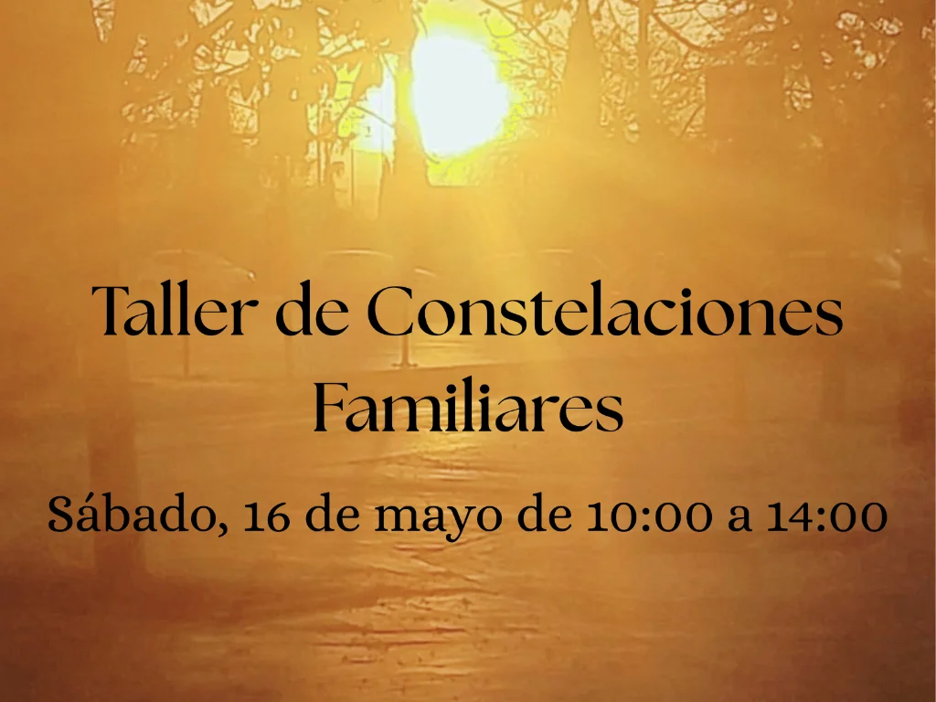 Taller de constelaciones familiares 16-5-2026