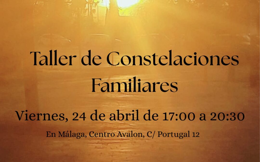 Taller de constelaciones familiares 24 de abril de 2026